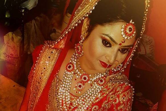 Bridal makeup