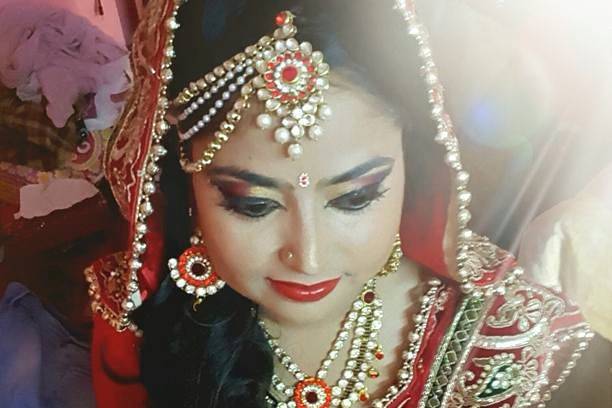 Bridal makeup