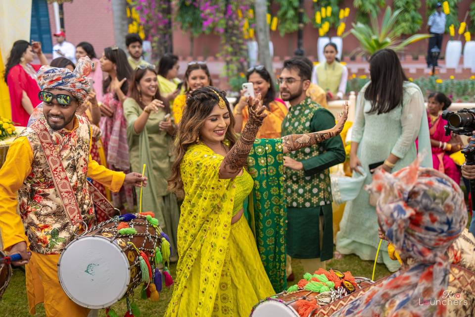 Haldi decor