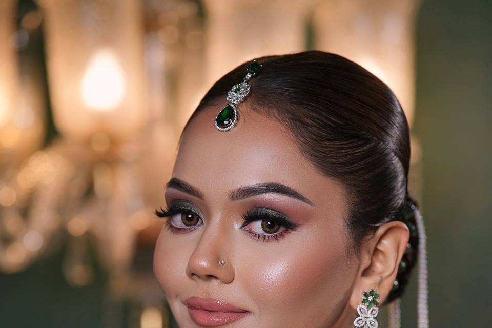 Bridal makeup