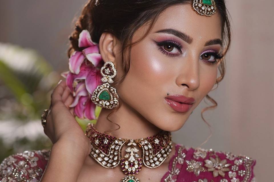 Bridal makeup