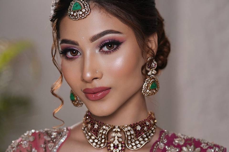 Bridal makeup