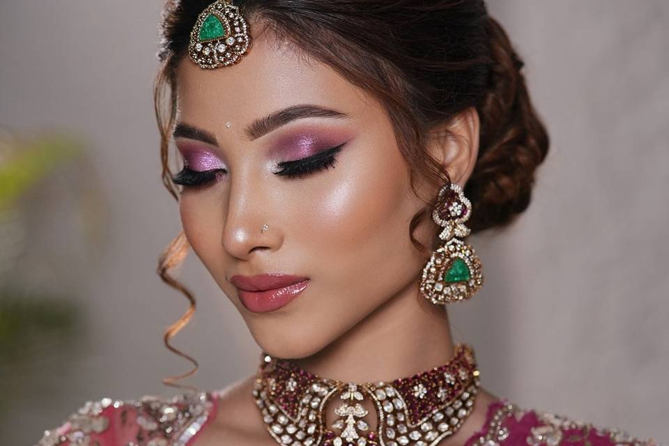 Bridal makeup