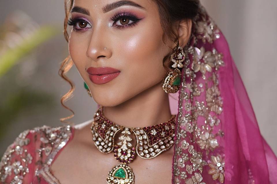 Bridal makeup