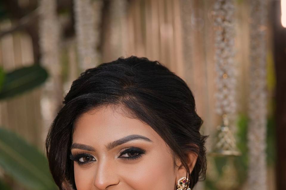 Bridal makeup