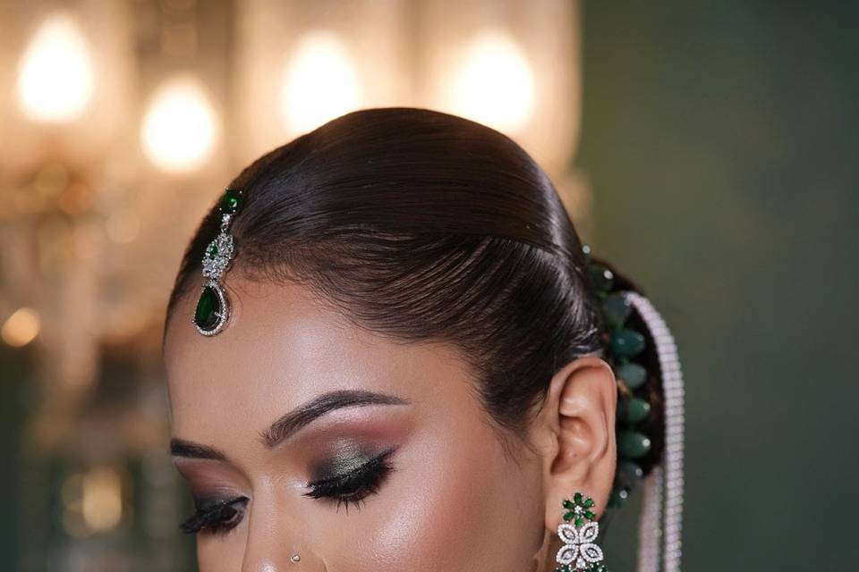 Bridal makeup