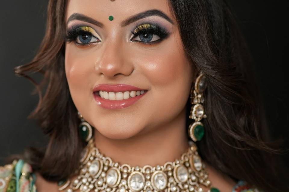 Bridal makeup