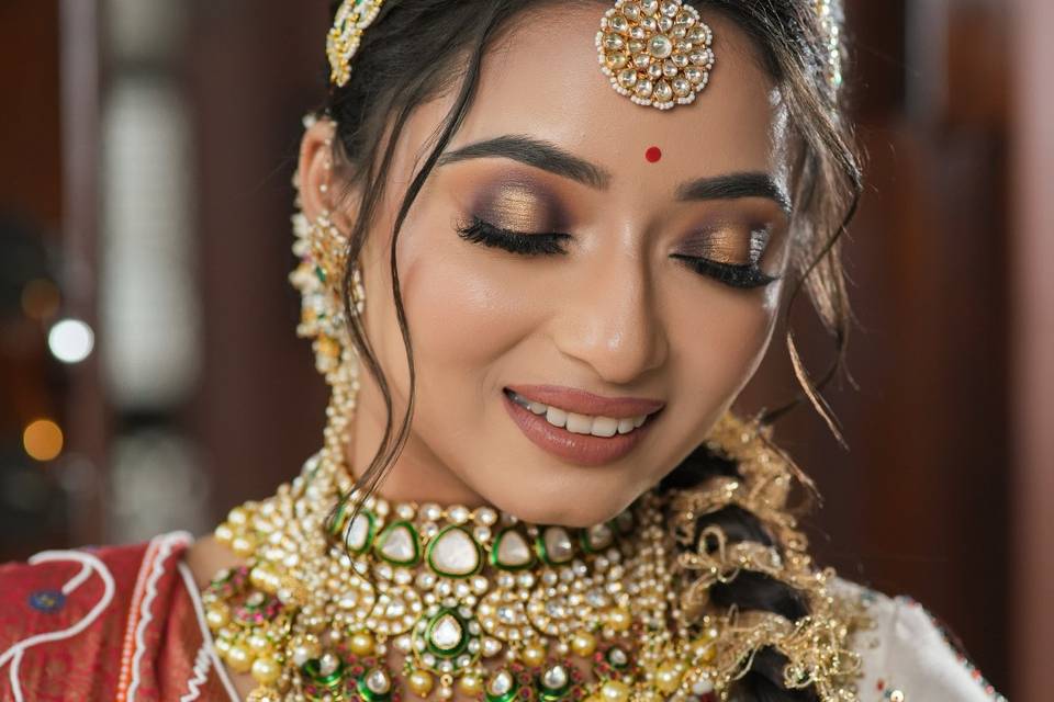 Bridal makeup
