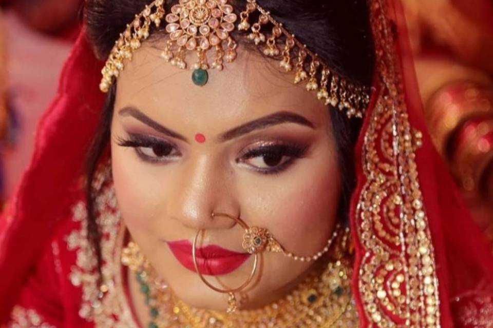 Bridal makeup