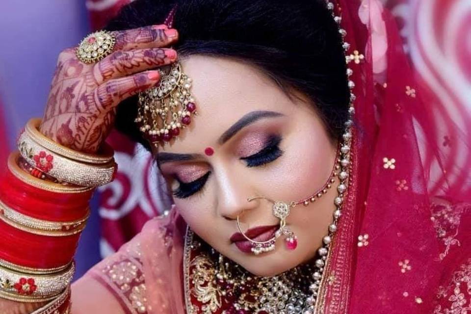 Bridal makeup