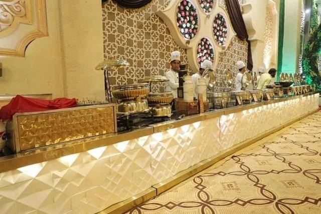 Catering setup