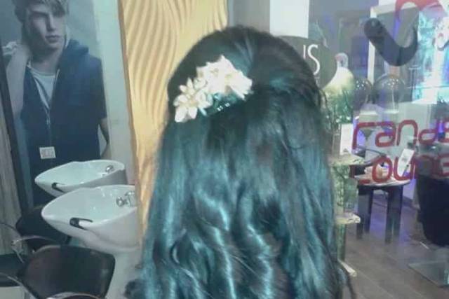 Bridal hair