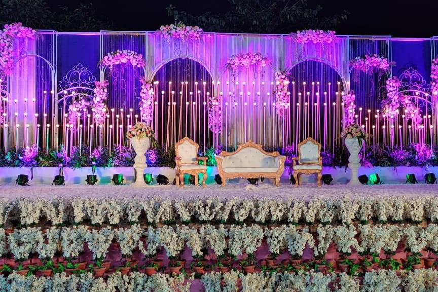 Stage Decor- Wedding Reception