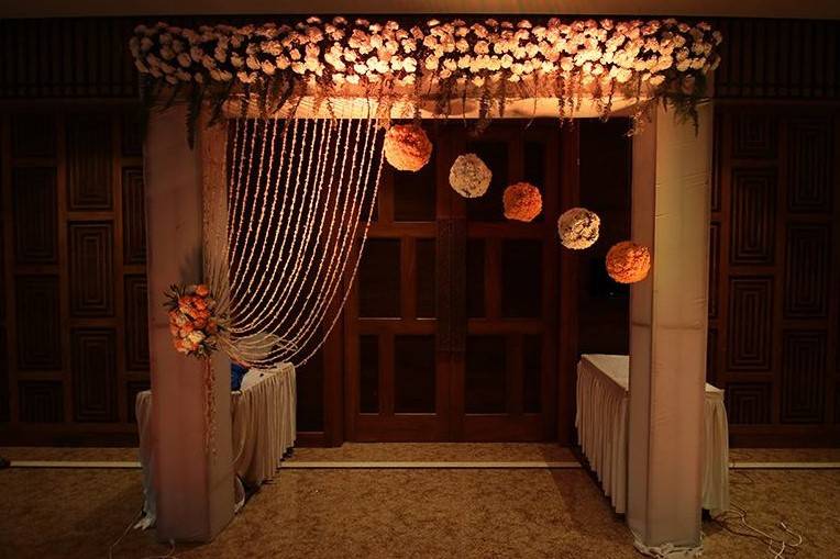 Wedding Reception Entry Decor