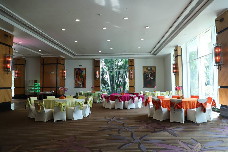 Buffet Area Decor for Haldi