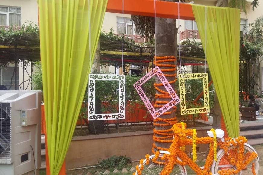 Photobooths for Haldi Ceremony