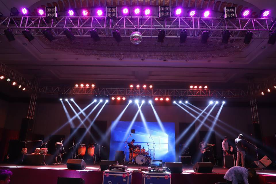 Sangeet Stage Set-up