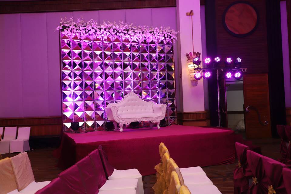 Sangeet Set-up - Bride & Groom