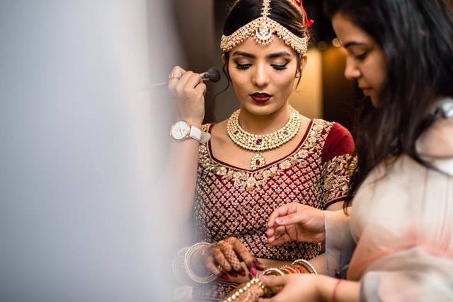 Bridal makeup