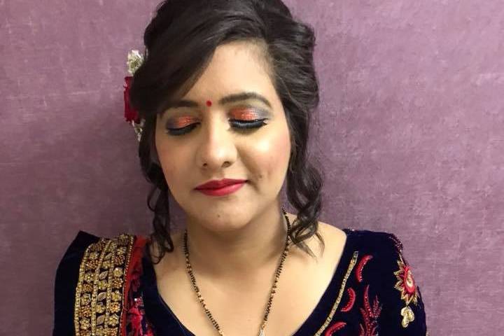 Bridal makeup