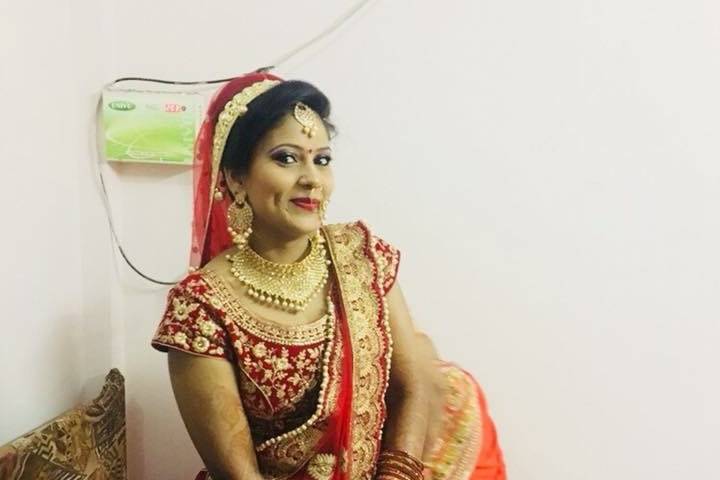 Bridal makeup