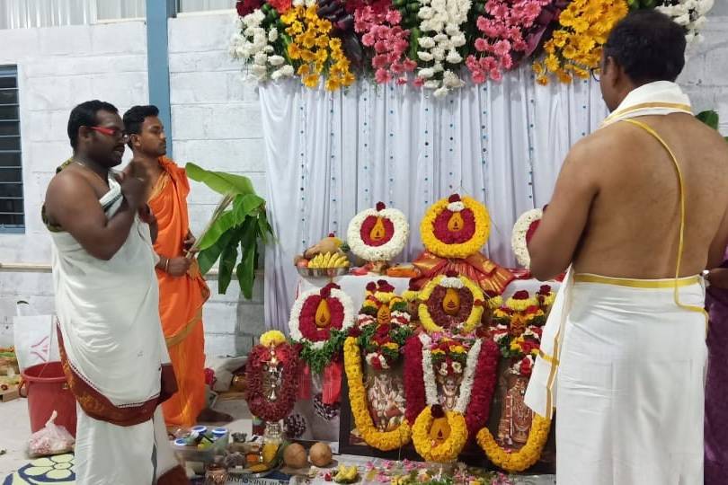 satyanarayana swamy pooja decoration