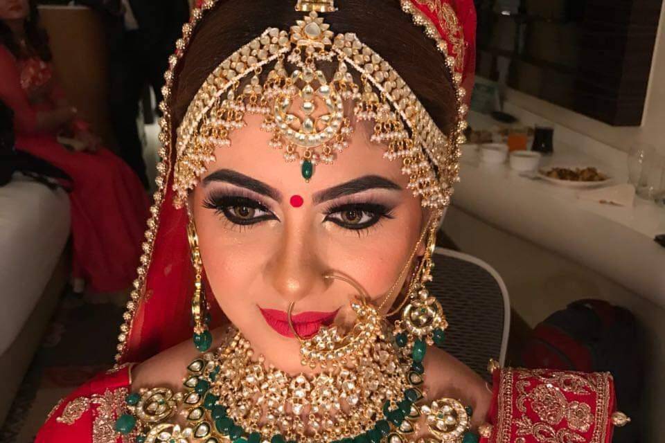 Bridal makeup