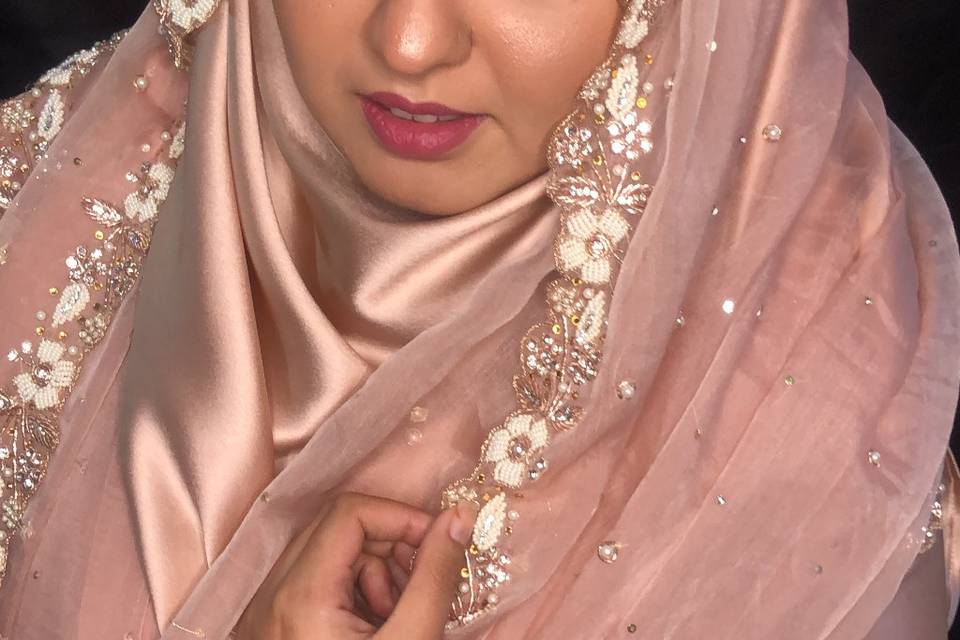 Hijabi engagement look