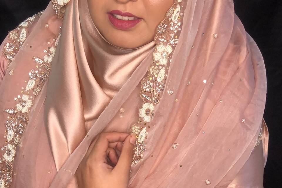 Hijabi engagement look