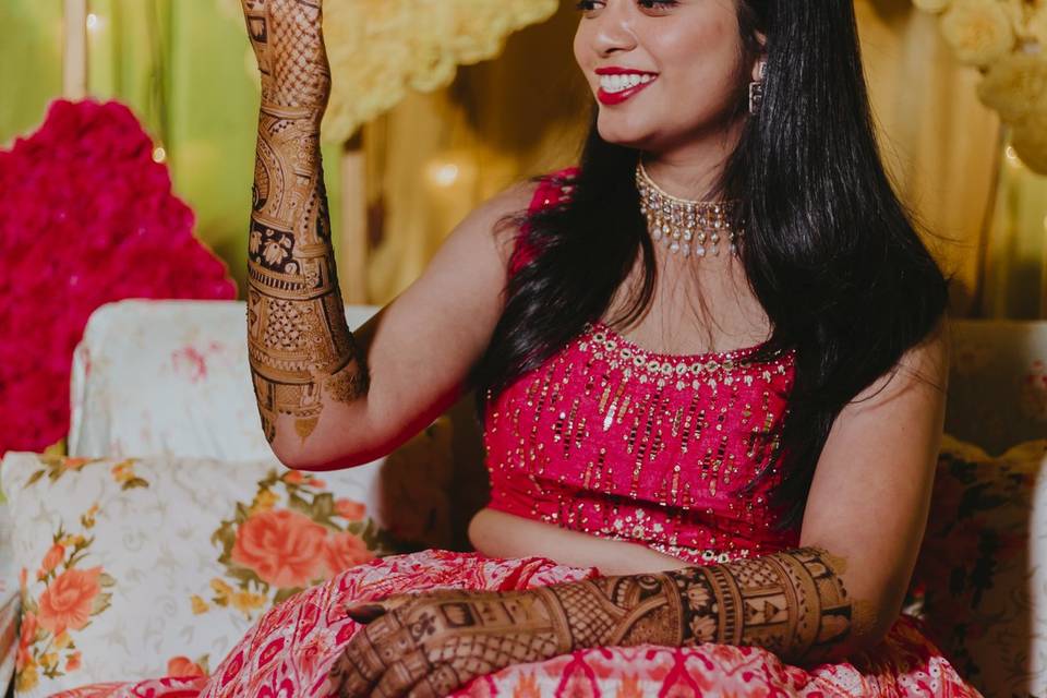 Brides Mehndi