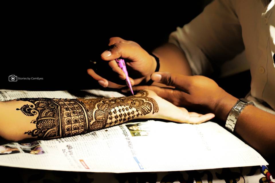 Mehndi ceremony