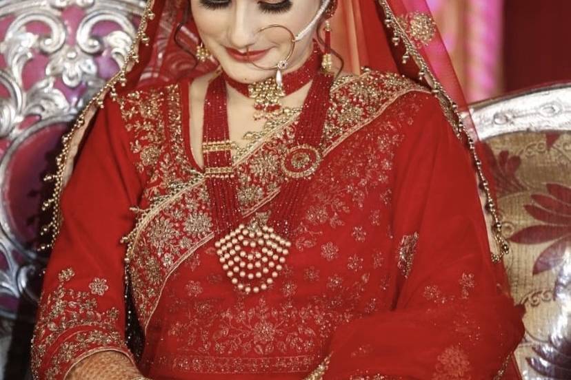 Bridal makeup