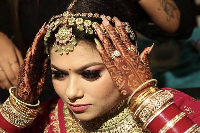 Bridal makeup