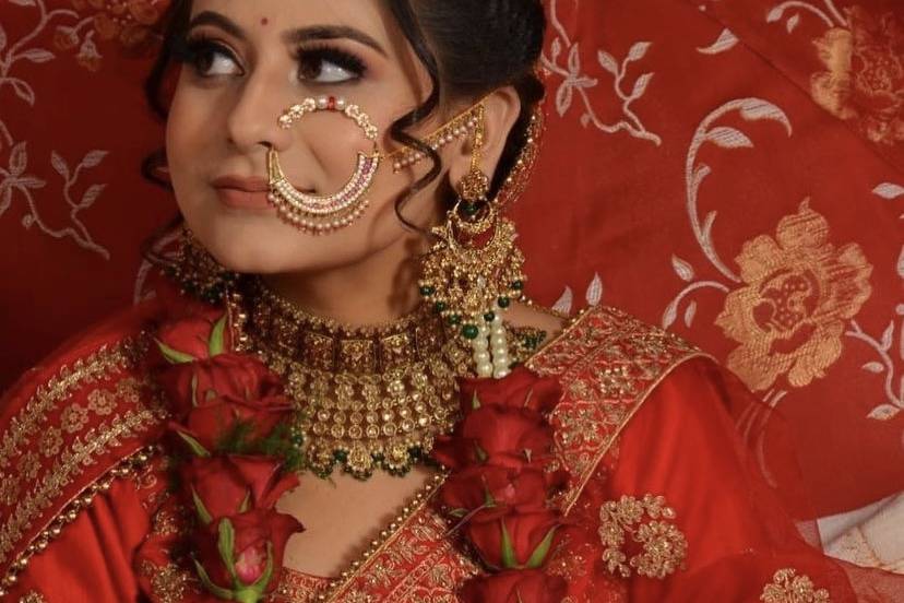 Bridal makeup