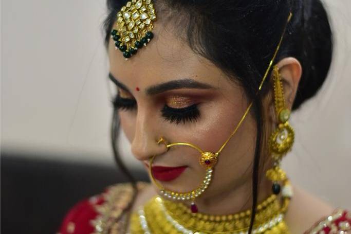 Bridal makeup