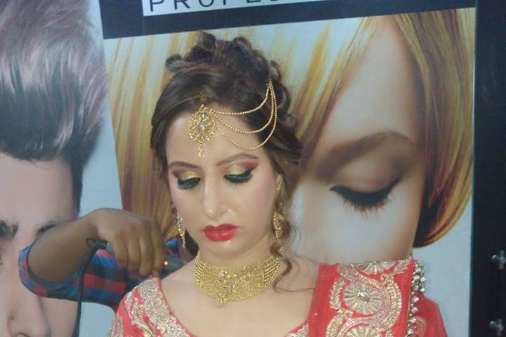 Bridal makeup