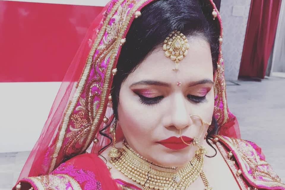 Bridal makeup