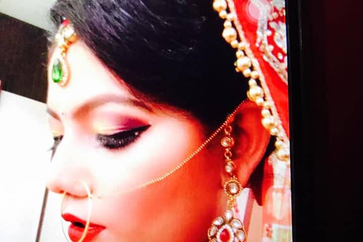 Bridal makeup