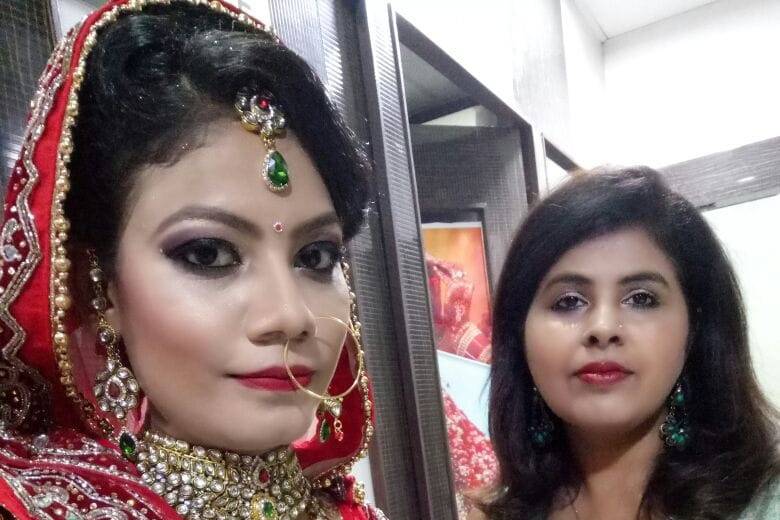 Bridal makeup