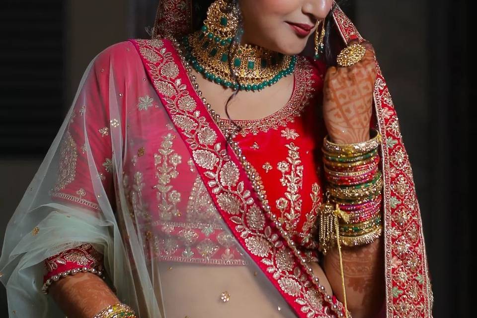 Bridal makeup