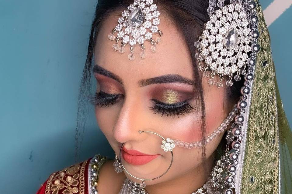 Bridal makeup