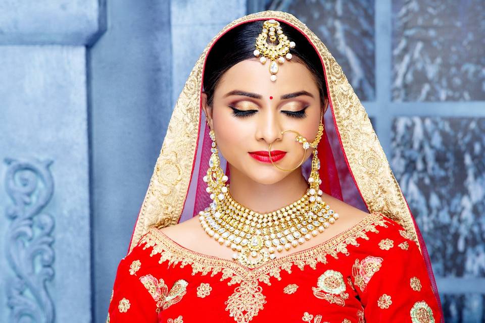 Bridal makeup