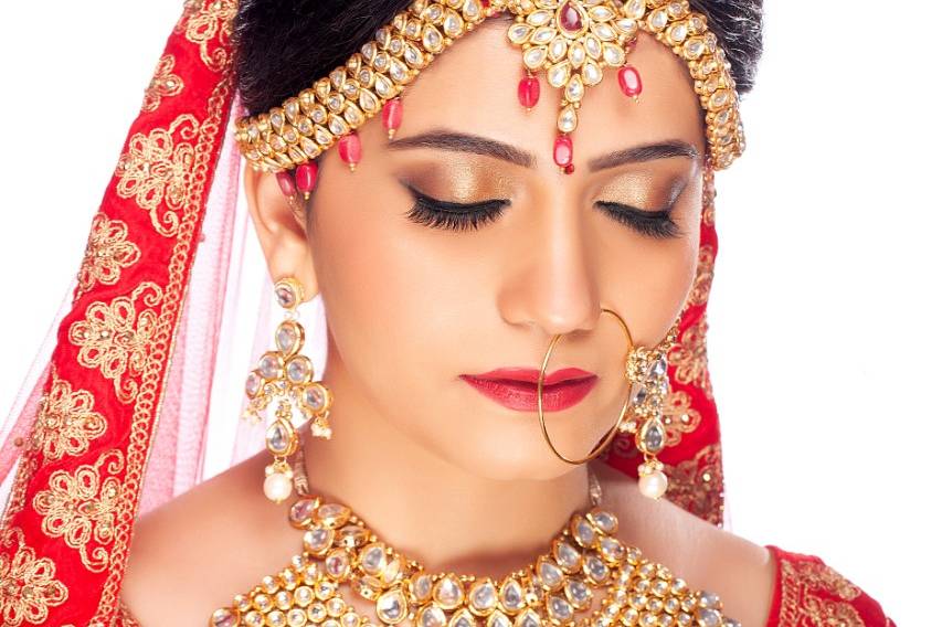 Bridal makeup