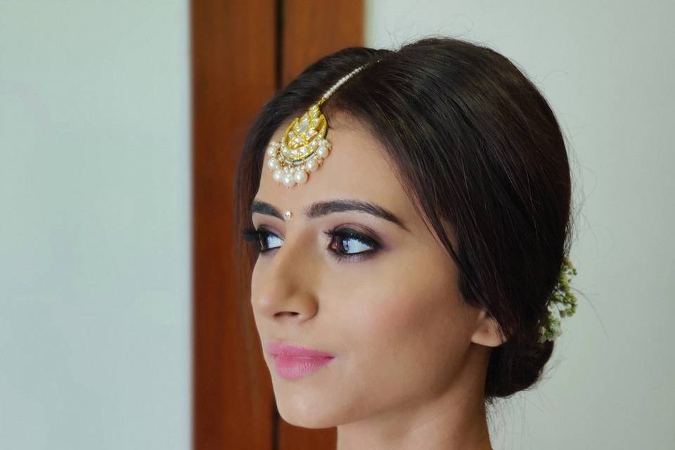 Bridal makeup