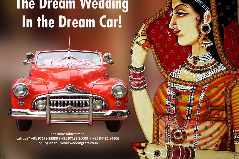 Dream Wedding in the Dream Car