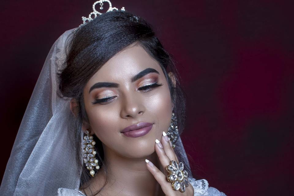 Bridal makeup