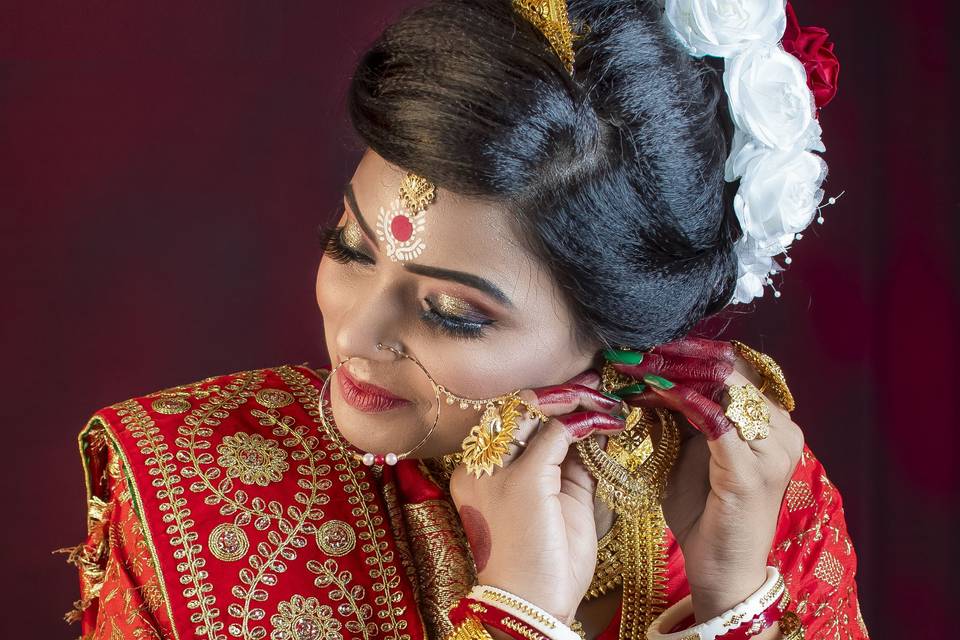 Bridal makeup