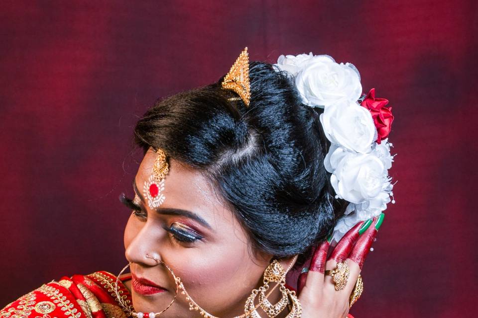 Bridal makeup