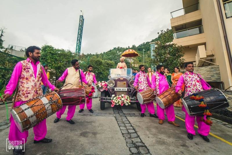 Baraat Entry in Style