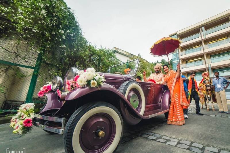 Vintage Wedding Cars